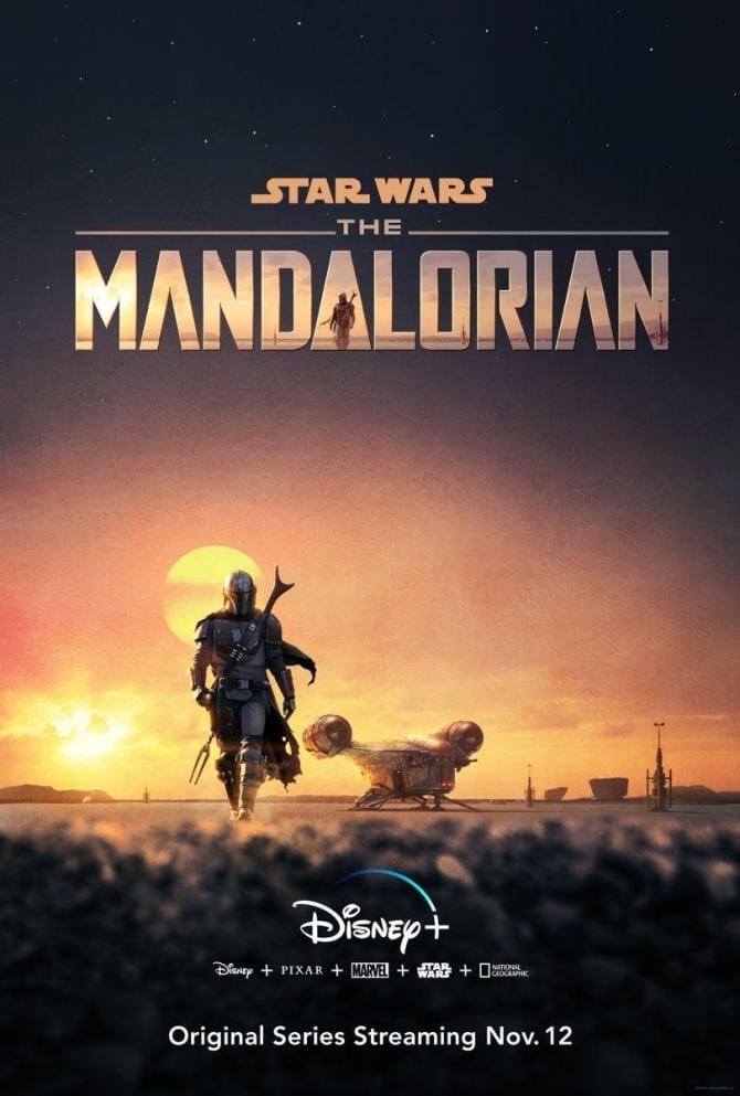 ম্যান্ডোলরিয়ান টিভি সিরিজ পোস্টার - The Mandalorian Poster